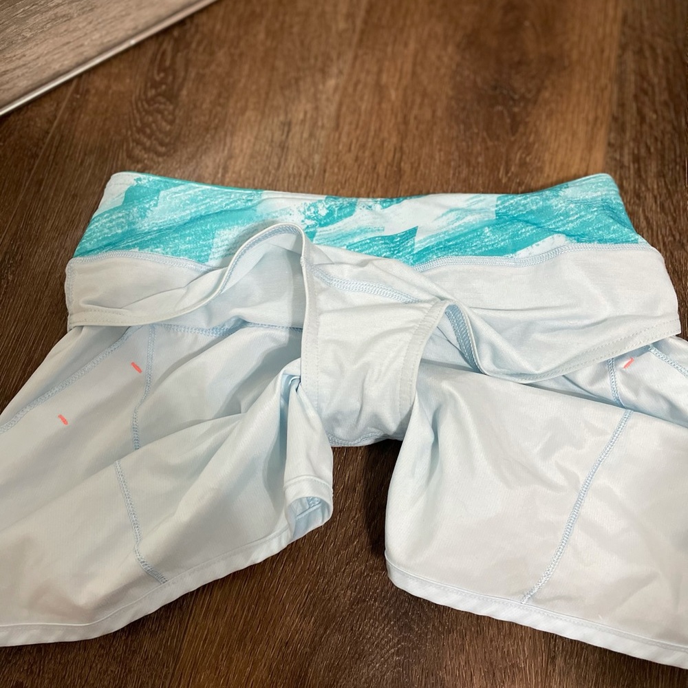 Ivivva/Lululemon icing blue shorts - Picture 7 of 7